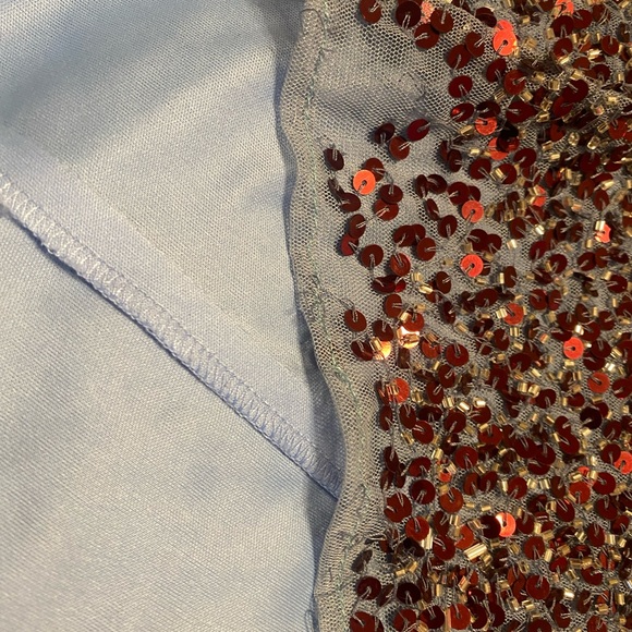 Mac Duggal blue ombré size 14 gown - Picture 6 of 8